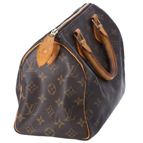 Louis Vuitton Speedy 25 Monogram Handbag M41528 Monogram Canvas - Picture 3 of 9